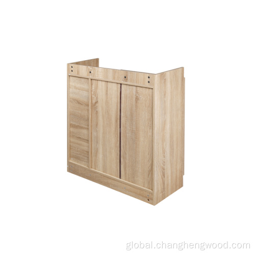 Shoe Cabinet Economical and practical two-door clapboard shoe cabinet Supplier